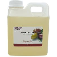 Soap n Things Pure Liquid Castile Soap Fragrance Free - 1L Bulk